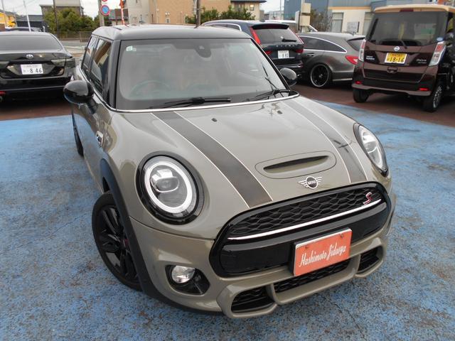 ＭＩＮＩ クーパーＳ　ＪＣＷパッケージ　ナビＢｌｕｅｔｏｏｔｈ　ＥＴＣ　ＪＣＷパッケージ　ジョンクーパーワークス　ナビＢｌｕｅｔｏｏｔｈ　バックカメラ　ＥＴＣ　ドラレコ前後　ＬＥＤヘッドライト　ＬＥＤフォグ　アイドリングストップ　禁煙車　コーナーセンサー　取説保証書（5枚目）