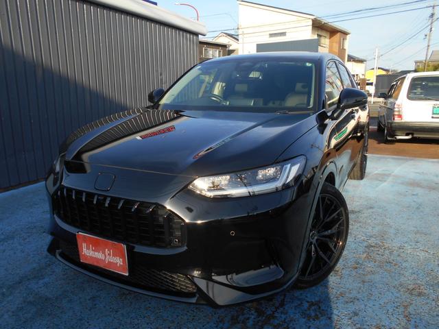 ＺＲ－Ｖ ｅ：ＨＥＶ　Ｚ　ローダウン　社外２０インチ　レッドキャリパー　ローダウン　社外２０インチ　レッドキャリパーカバー　ナビＴＶＢｌｕｅｔｏｏｔｈ　走行中ＯＫ　３６０度カメラ　ＥＴＣ２．０　ドラレコ前後　デジタルミラー　レザーシート　シートヒーター　レーダークルーズ（3枚目）