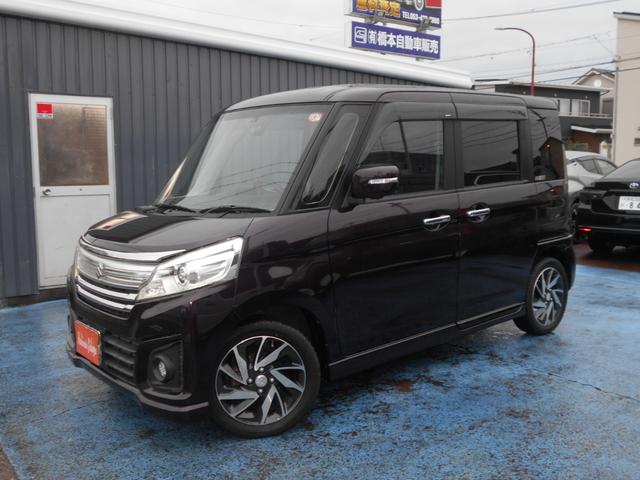 スペーシアカスタム XSワンオーナー両側電動スライド ナビTVBluetooth ワンオーナー 両側電動スライド ナビTVBluetooth アップルカープレイ ETC 全方位モニター ドラレコ前後 デュアルカメラブレーキサポート アイドリングストップ シートヒーター ベンチシート(2枚目)