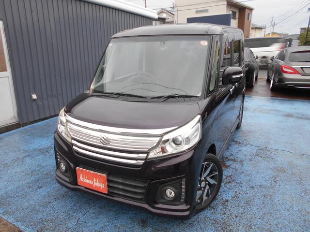 スペーシアカスタム XSワンオーナー両側電動スライド ナビTVBluetooth ワンオーナー 両側電動スライド ナビTVBluetooth アップルカープレイ ETC 全方位モニター ドラレコ前後 デュアルカメラブレーキサポート アイドリングストップ シートヒーター ベンチシート(3枚目)