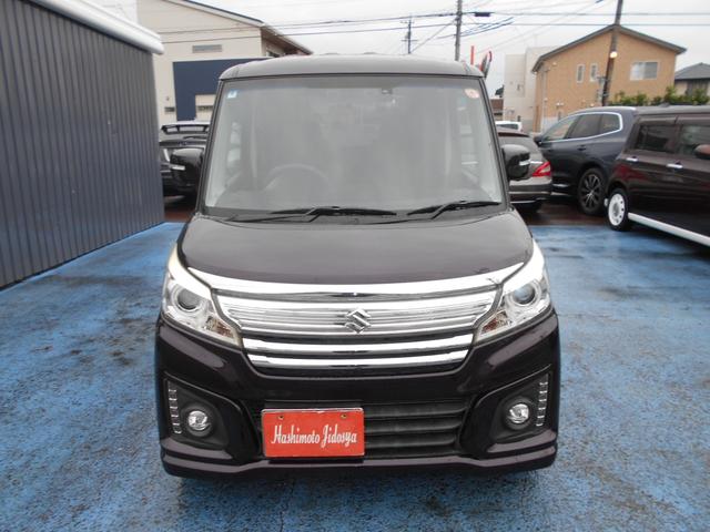 スペーシアカスタム XSワンオーナー両側電動スライド ナビTVBluetooth ワンオーナー 両側電動スライド ナビTVBluetooth アップルカープレイ ETC 全方位モニター ドラレコ前後 デュアルカメラブレーキサポート アイドリングストップ シートヒーター ベンチシート(4枚目)