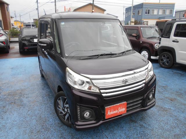 スペーシアカスタム XSワンオーナー両側電動スライド ナビTVBluetooth ワンオーナー 両側電動スライド ナビTVBluetooth アップルカープレイ ETC 全方位モニター ドラレコ前後 デュアルカメラブレーキサポート アイドリングストップ シートヒーター ベンチシート(5枚目)