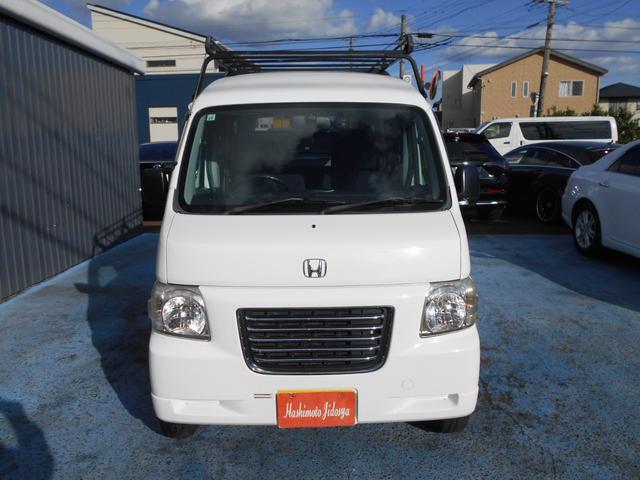 バモスホビオプロ タイミングベルト交換済み　ゴリラナビＴＶ　ドラレコ　キャリア　タイミングベルト交換済み　ゴリラナビＴＶ　ドラレコ　ルーフキャリア　ＰＢガラス　キーレス　ＡＴ　ＡＣ　ＰＳ　ＰＷ　ＣＤ　ＡＭＦＭ　取説保証書　ハイルーフ（4枚目）