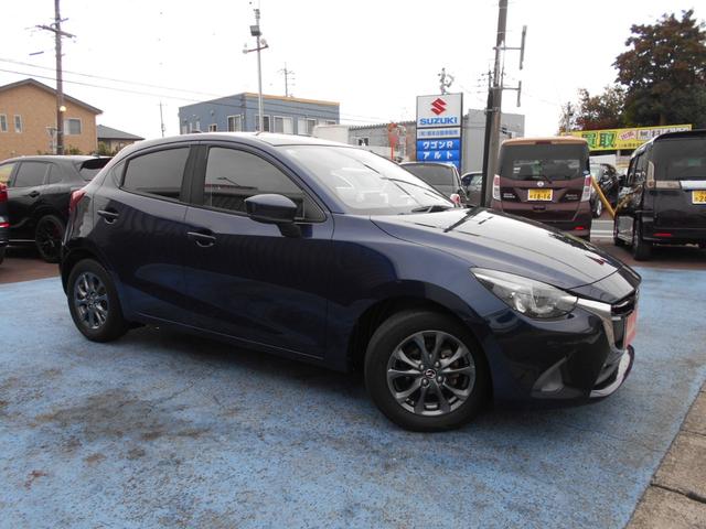 デミオ １３Ｓツーリング　ワンオーナー　Ｂｌｕｅｔｏｏｔｈ　ドラレコ　ワンオーナー　ナビＴＶＢｌｕｅｔｏｏｔｈ　ドラレコ　ＣＤＤＶＤ　シートヒーター左右　オートエアコン　ヘッドアップディスプレイ　ＬＥＤヘッドライト　スマートキー　エアバック　取説保証書　ＵＳＢ（6枚目）