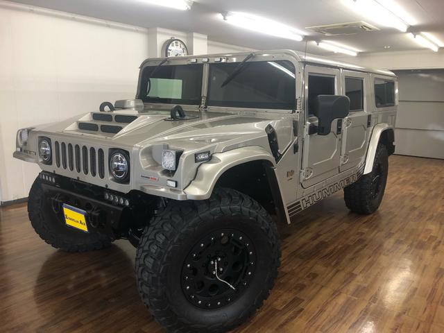 ハマーＨ１ 　ワゴン　アルファ／新車並行／２ｉｎｃｈリフトアップ／減衰力調整式ショック／２０ｉｎｃｈＡ／Ｗ／（3枚目）