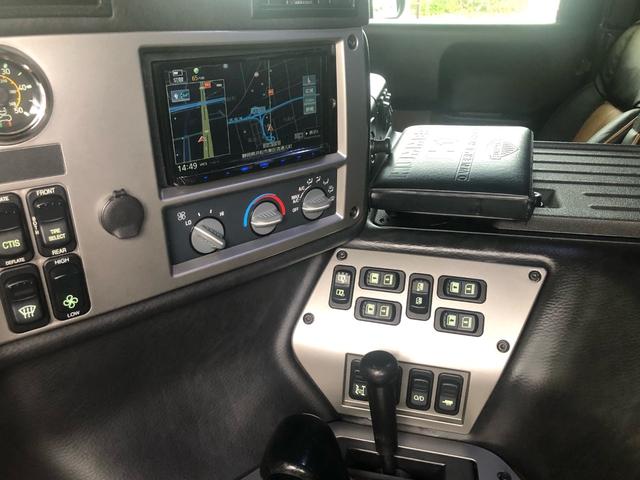 ハマーＨ１ 　ワゴン　アルファ／新車並行／２ｉｎｃｈリフトアップ／減衰力調整式ショック／２０ｉｎｃｈＡ／Ｗ／（13枚目）