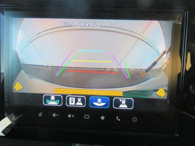 スペーシアギア ハイブリッドＸＺ　純９インチナビ／フルセグＴＶ／全方位モニタ／アップルカープレイ／アンドロイドオート／両側電動ドア／ＬＥＤヘッド＆フォグ／ヒータ付革ハンドル／シートヒータ／サーキュレータ／カラーＨＵＤ／マルチＵフラップ（27枚目）