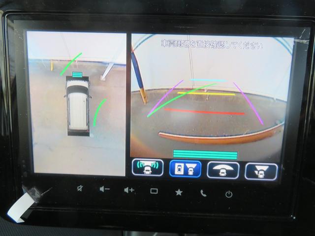スペーシアギア ハイブリッドＸＺ　純９インチナビ／フルセグＴＶ／全方位モニタ／アップルカープレイ／アンドロイドオート／両側電動ドア／ＬＥＤヘッド＆フォグ／ヒータ付革ハンドル／シートヒータ／サーキュレータ／カラーＨＵＤ／マルチＵフラップ（28枚目）