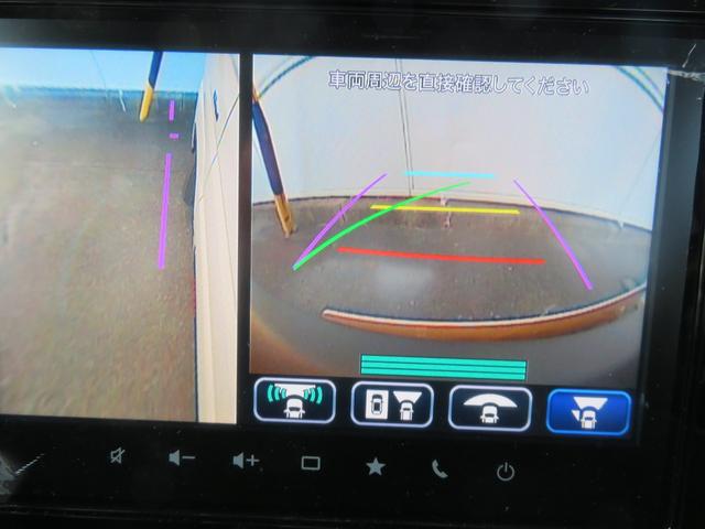 スペーシアギア ハイブリッドＸＺ　純９インチナビ／フルセグＴＶ／全方位モニタ／アップルカープレイ／アンドロイドオート／両側電動ドア／ＬＥＤヘッド＆フォグ／ヒータ付革ハンドル／シートヒータ／サーキュレータ／カラーＨＵＤ／マルチＵフラップ（29枚目）