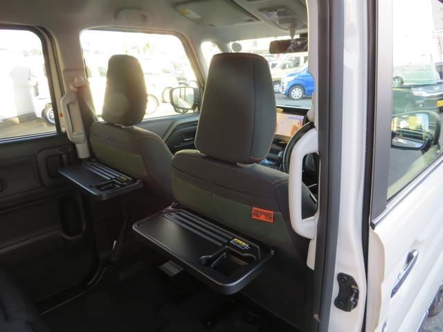 スペーシアギア ハイブリッドＸＺ　純９インチナビ／フルセグＴＶ／全方位モニタ／アップルカープレイ／アンドロイドオート／両側電動ドア／ＬＥＤヘッド＆フォグ／ヒータ付革ハンドル／シートヒータ／サーキュレータ／カラーＨＵＤ／マルチＵフラップ（50枚目）