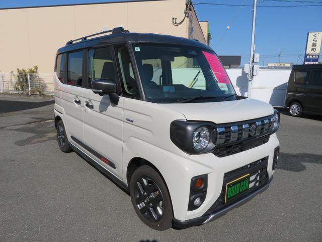 スペーシアギア ハイブリッドＸＺ　純９インチナビ／フルセグＴＶ／全方位モニタ／アップルカープレイ／アンドロイドオート／両側電動ドア／ＬＥＤヘッド＆フォグ／ヒータ付革ハンドル／シートヒータ／サーキュレータ／カラーＨＵＤ／マルチＵフラップ（66枚目）