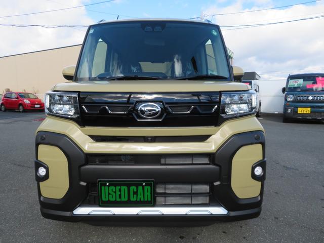 タント ファンクロス　両側電動スライドドア／スマートアシスト／パノラマカメラ／前後コーナーセンサ／アルミホイル／ＬＥＤヘッド＆フォグ／スマートキーフリー／前両シートヒータ／前後席充電ＵＳＢポート／３６０度スーパーＵＶ＆ＩＲ（3枚目）