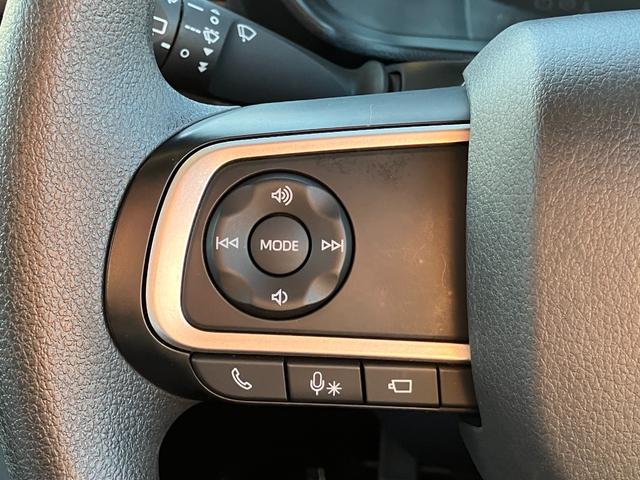 ムーヴキャンバス セオリーＸ　１４インチフルホイールキャップ　キーフリーシステム　プッシュボタンスタート　ＵＶカットガラス　両側パワースライドドア　ハロゲンヘッドライト　ラゲージアンダーボックス（22枚目）