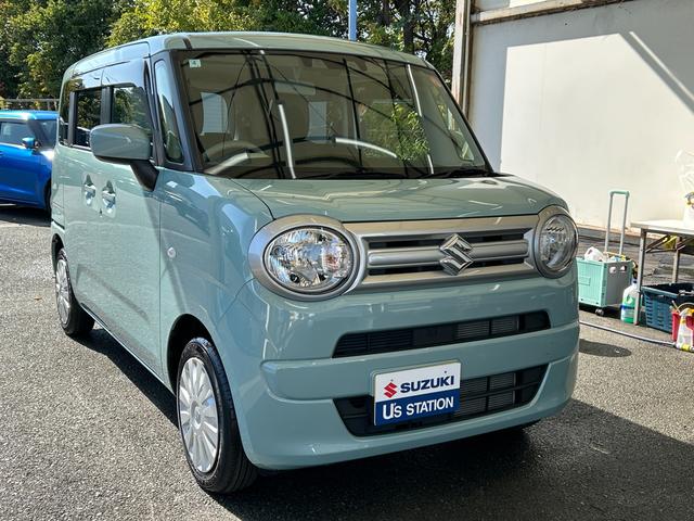 ワゴンＲスマイル Ｇ　２型　衝突被害軽減ブレーキ　メモリーナビ　誤発進抑制機能　オートライト　Ｂｌｕｅｔｏｏｔｈ　スライドドア　純正ナビ　プッシュスタート　オートエアコン　スズキセーフティーサポート　衝突被害軽減システム　横滑り防止機能　衝突安全ボディ　盗難防止システム（3枚目）