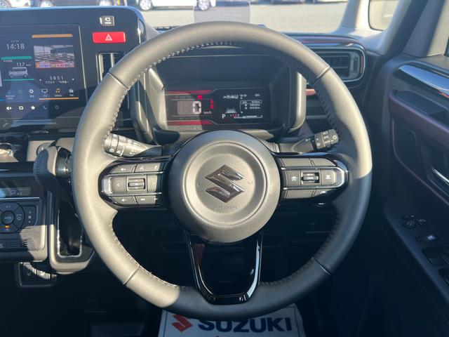 スペーシアカスタム HYBRID XS 全方位モニター付きナビ スズキコネクト スズキコネクト対応車 バックカメラ オートライト Bluetooth スライドドア 純正ナビ プッシュスタート シートヒーター オートエアコン スズキセーフティーサポート 衝突被害軽減システム(44枚目)