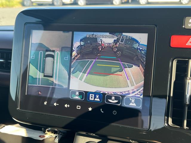 スペーシアカスタム HYBRID XS 全方位モニター付きナビ スズキコネクト スズキコネクト対応車 バックカメラ オートライト Bluetooth スライドドア 純正ナビ プッシュスタート シートヒーター オートエアコン スズキセーフティーサポート 衝突被害軽減システム(59枚目)