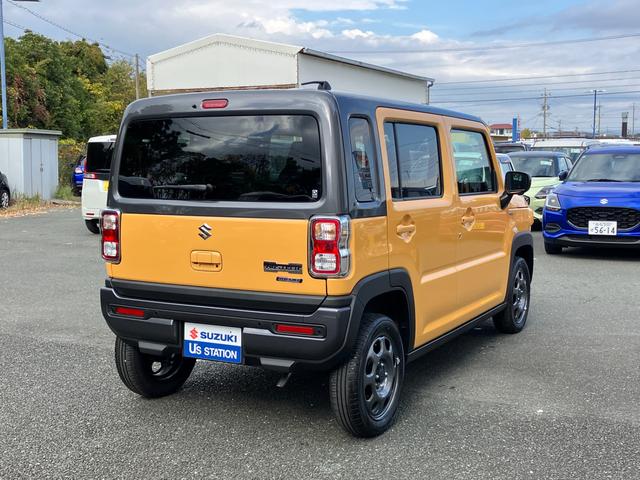 ハスラー ＨＹＢＲＩＤ　Ｇ　３型　全方位モニター付きナビ　コネクト　バックカメラ　オートライト　Ｂｌｕｅｔｏｏｔｈ　純正ナビ　プッシュスタート　シートヒーター　オートエアコン　スズキセーフティーサポート　衝突被害軽減システム　アイドリングストップ　横滑り防止機能（5枚目）