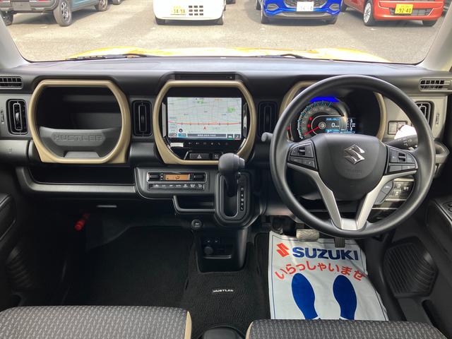 ハスラー ＨＹＢＲＩＤ　Ｇ　３型　全方位モニター付きナビ　コネクト　バックカメラ　オートライト　Ｂｌｕｅｔｏｏｔｈ　純正ナビ　プッシュスタート　シートヒーター　オートエアコン　スズキセーフティーサポート　衝突被害軽減システム　アイドリングストップ　横滑り防止機能（20枚目）