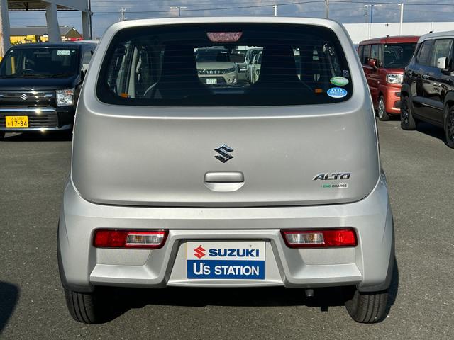 アルト Ｌ　ＣＤステレオ　キーレスエントリー　アイドリングストップ　シートヒーター　ワンオーナー　禁煙車　アイドリングストップ　衝突安全ボディ　横滑り防止機能　盗難防止システム（7枚目）