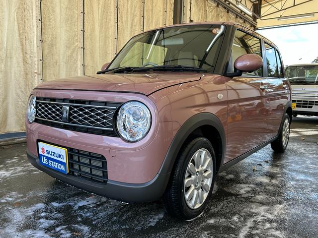 アルトラパン Ｘ　５型　全方位カメラパッケージ　ＬＥＤライト　オートライト　プッシュスタート　シートヒーター　オートエアコン　スズキセーフティーサポート　衝突被害軽減システム　アイドリングストップ　横滑り防止機能　衝突安全ボディ　盗難防止システム（2枚目）