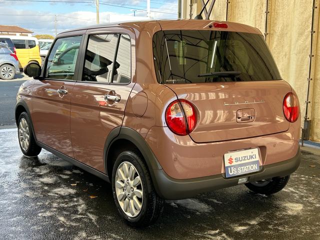 アルトラパン Ｘ　５型　全方位カメラパッケージ　ＬＥＤライト　オートライト　プッシュスタート　シートヒーター　オートエアコン　スズキセーフティーサポート　衝突被害軽減システム　アイドリングストップ　横滑り防止機能　衝突安全ボディ　盗難防止システム（8枚目）