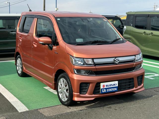 ワゴンR HYBRID FZ 全方位モニター付メモリーナビ ドライブレコーダー バックカメラ オートライト Bluetooth 純正ナビ プッシュスタート シートヒーター オートエアコン ETC スズキセーフティーサポート ワンオーナー 衝突被害軽減システム(4枚目)