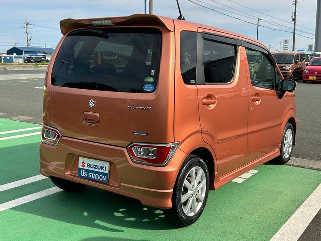 ワゴンR HYBRID FZ 全方位モニター付メモリーナビ ドライブレコーダー バックカメラ オートライト Bluetooth 純正ナビ プッシュスタート シートヒーター オートエアコン ETC スズキセーフティーサポート ワンオーナー 衝突被害軽減システム(6枚目)