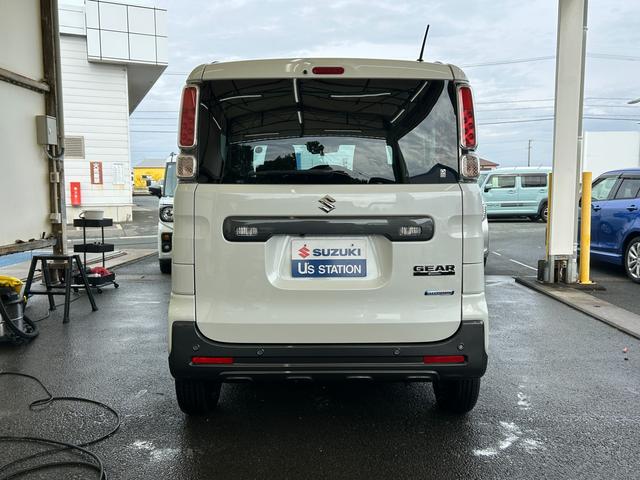 スペーシアギア ＨＹＢＲＩＤ　ＸＺ　３型　全方位モニター付メモリーナビ　バックカメラ　オートライト　Ｂｌｕｅｔｏｏｔｈ　スライドドア　純正ナビ　プッシュスタート　シートヒーター　オートエアコン　スズキセーフティーサポート　衝突被害軽減システム　アイドリングストップ（7枚目）