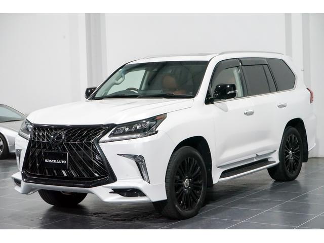 ＬＸ ＬＸ５７０　／平成３０年式／８人乗り／ＴＲＤフロントグリル＆スポイラー／ＴＲＤ２１インチアルミ／ＴＲＤリヤスポイラー／マークレビンソン／リヤエンターテイメント／置くだけ充電／ムーンルーフ／オレンジ革シート（5枚目）