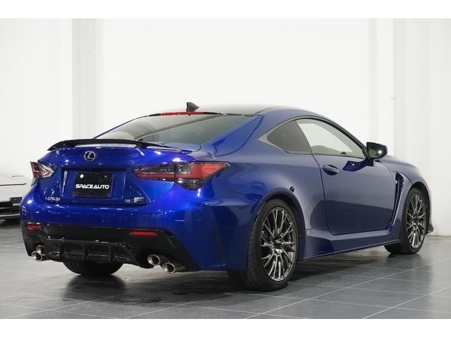 ＲＣ Ｆ カーボンエクステリアパッケージ　／令和元年式／メーカー保証書付／オプションカーボンパーツ（フロントスポイラー・ロッカーフィン・リアディフューザー）／ＴＶＤ／クリアランスソナー／ＢＢＳ製１９インチアルミ／黒革シート（6枚目）