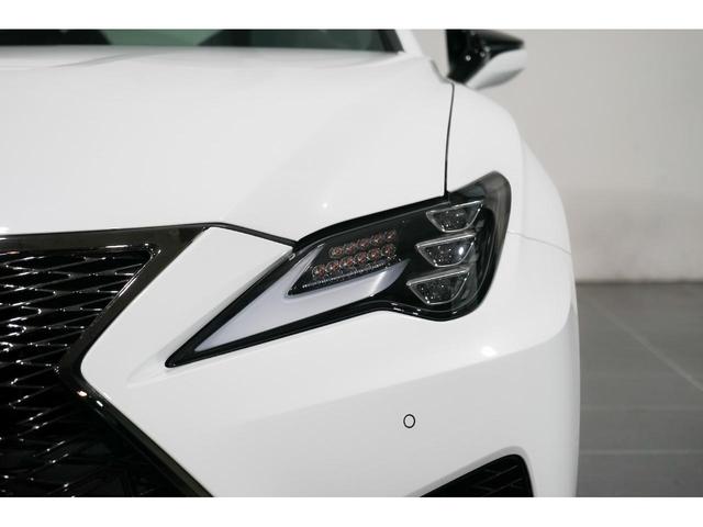 ＲＣ Ｆ ベースグレード　／令和１年式／ワンオーナー車／メーカーオプションカーボンエアロパーツ／三眼ＬＥＤヘッドライト／オレンジキャリパー／専用ブラックレザースポーツシート／シートヒーター＆ベンチ／ステアリングヒーター（35枚目）