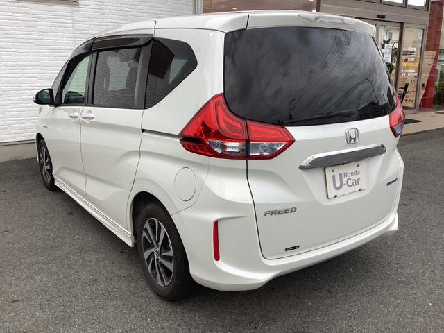フリードハイブリッド ハイブリッド・ＥＸ　ワンオーナー／禁煙車／ホンダ純正９インチナビ／ＥＴＣ／両側電動スライドドア　１オナ　地デジフルセグＴＶ　シ－トヒ－タ－　整備記録簿　リヤカメラ　ＬＥＤライト　フルオートエアコン　ＡＢＳ　ＤＶＤ再生可（9枚目）
