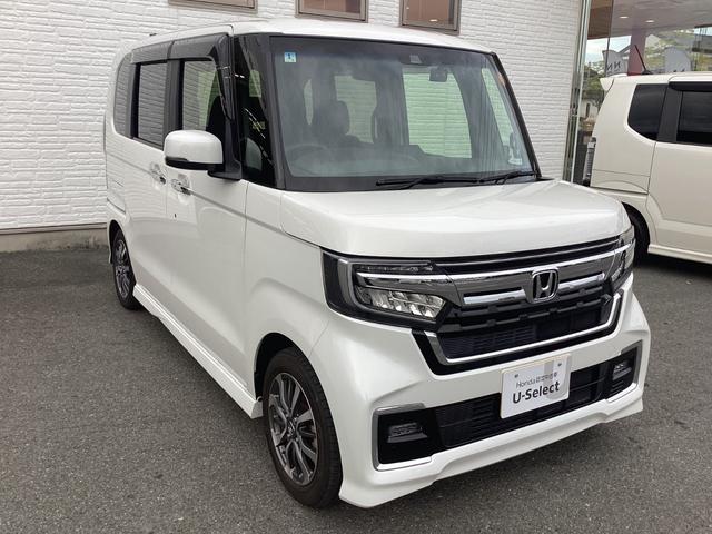 Ｎ－ＢＯＸカスタム Ｌ　ワンオーナー／禁煙車／ホンダ純正９インチナビ／　１オーナー　サイドエアバッグ　ナビＴＶ　Ａストップ　シートヒータ　点検記録簿　キーフリーシステム　ＬＥＤライト　リアカメ　クルーズコントロール　ＡＣ（6枚目）