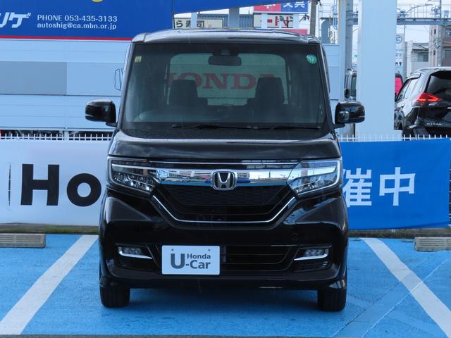 Ｎ－ＢＯＸカスタム Ｇ・Ｌホンダセンシング　ワンオーナー、禁煙車，ナビ、ＥＴＣ，保障１年付き　地デジＴＶ　助手席エアバッグ　キーレス　シートＨ　アイドリングＳＴ　セキュリティーアラーム　スマ－トキ－　リアカメラ　ナビＴＶ　前車追従機能　ＤＶＤ（7枚目）