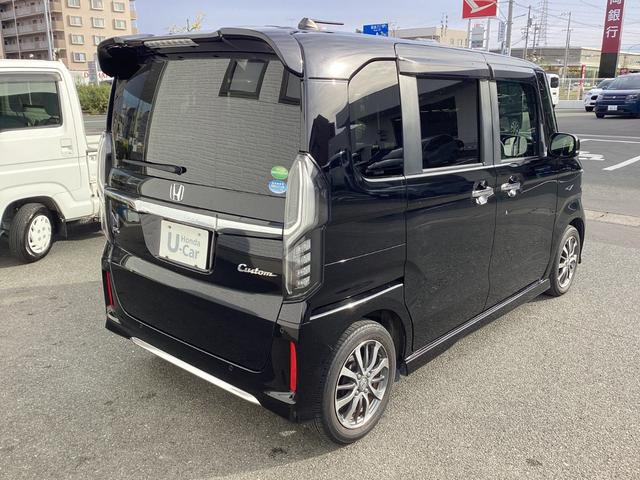 N-BOX L ワンオーナー/禁煙車/ホンダ純正7インチフルセグナビ/ドライブレコーダー Sヒーター 1オ-ナ- スマ-トキ- Bカメ 地デジTV ナビ&TV サイドエアバック 横滑り防止 整備記録簿 LEDライト(8枚目)
