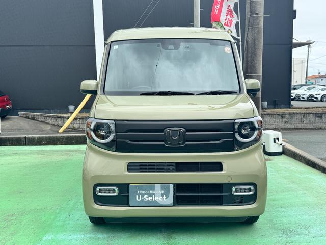 Ｎ－ＶＡＮ＋スタイル ファン・ターボ　ルーフコンソール／Ｂエンブレム／ターボ　インテリキー　ＡＡＣ　イモビ　アクティブクルーズコントロール　禁煙　ターボ車　ＥＴＣ車載器　ＬＥＤヘッド　ＥＳＣ　パワーウィンドウ　両側スライドドア　エアバック（2枚目）