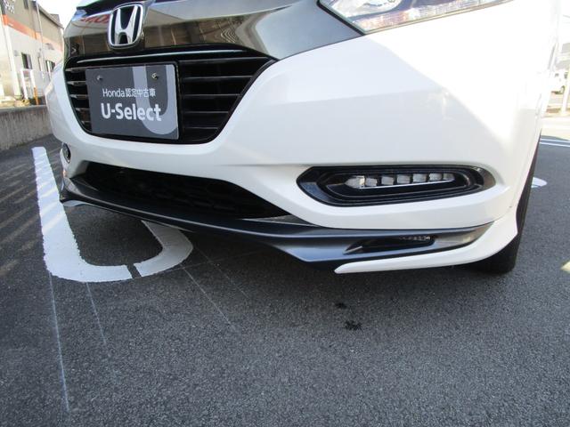 ヴェゼル ハイブリッドＺ・ホンダセンシング　８インチナビ　Ｂｌｕｅｔｏｏｔｈオーディオ　ＵＳＢ端子　ＨＤＭＩ　シートヒーター　前後ドラレコ　レーダーサポート　パワ－シ－ト　１オーナ－　ＤＶＤ再生機能　横滑り防止システム　バックアイカメラ　フルセ（2枚目）