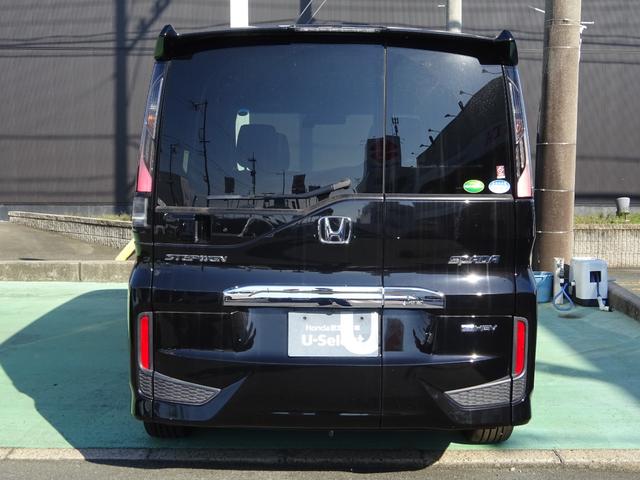 ステップワゴンスパーダ e:HEVスパーダGホンダセンシング 社外前後ドラレコ 純正9インチナビ ETC2.0 LEDライト ドライブレコーダ セキュリティアラーム カーテンエアバック 横滑り防止装置 クルーズコントロール Bカメラ USB接続 フルセグ AAC(6枚目)