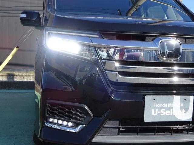ステップワゴンスパーダ e:HEVスパーダGホンダセンシング 社外前後ドラレコ 純正9インチナビ ETC2.0 LEDライト ドライブレコーダ セキュリティアラーム カーテンエアバック 横滑り防止装置 クルーズコントロール Bカメラ USB接続 フルセグ AAC(24枚目)
