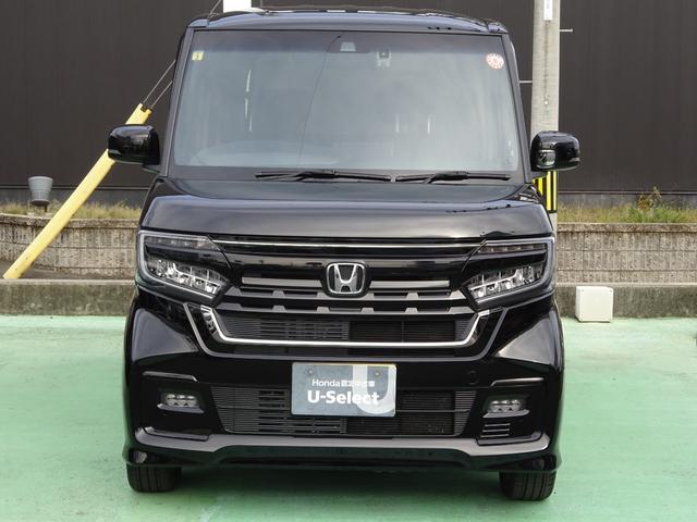 Ｎ－ＢＯＸカスタム Ｌターボ　純正メモリナビ　サイドカーテンエアバック　純正ドラレコ前後　ブラックエンブレム　地デジチューナー　衝突軽減ブレーキサポート　ＬＥＤヘッドライ　１オーナー　禁煙　アイドリングＳ　ターボエンジン　ＰＳ（5枚目）