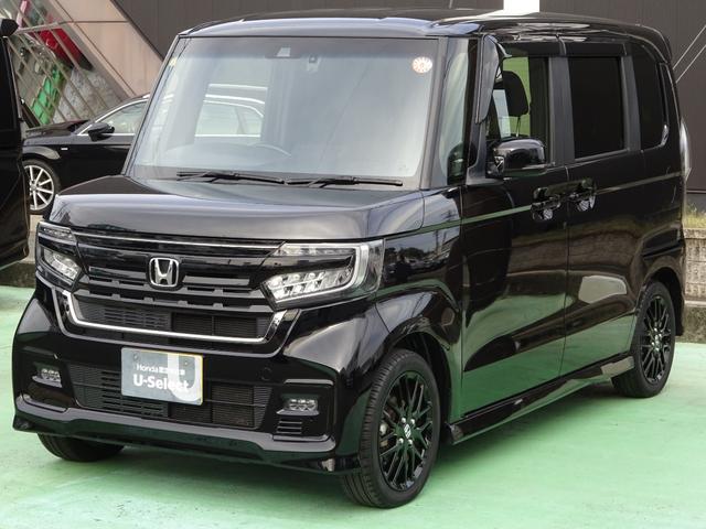 Ｎ－ＢＯＸカスタム Ｌターボ　純正メモリナビ　サイドカーテンエアバック　純正ドラレコ前後　ブラックエンブレム　地デジチューナー　衝突軽減ブレーキサポート　ＬＥＤヘッドライ　１オーナー　禁煙　アイドリングＳ　ターボエンジン　ＰＳ（8枚目）