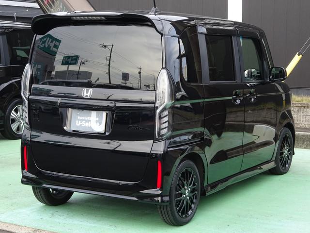 Ｎ－ＢＯＸカスタム Ｌターボ　純正メモリナビ　サイドカーテンエアバック　純正ドラレコ前後　ブラックエンブレム　地デジチューナー　衝突軽減ブレーキサポート　ＬＥＤヘッドライ　１オーナー　禁煙　アイドリングＳ　ターボエンジン　ＰＳ（12枚目）