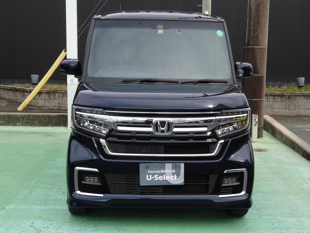 Ｎ－ＢＯＸカスタム Ｌ　１オーナー　純正ナビ　純正ドラレコ前後　サイドカーテンＡＢ　両席電動スライドドア　禁煙　サイドエアバッグ　ナビＴＶ　Ａストップ　シートヒータ　ベンチシート　点検記録簿　キーフリーシステム　ＬＥＤライト（5枚目）