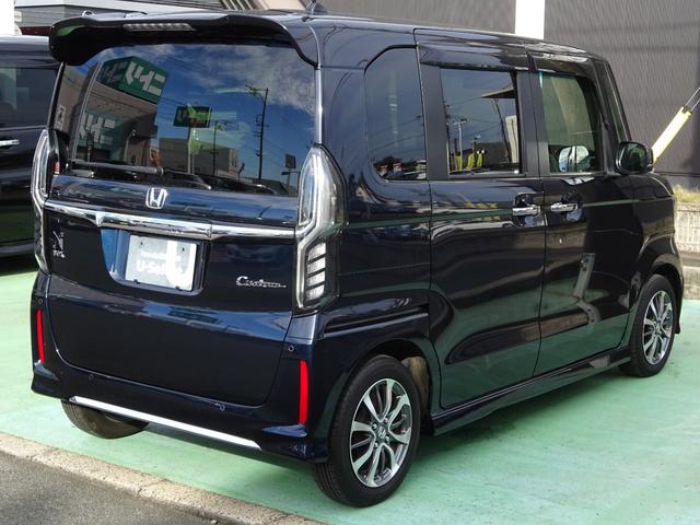 Ｎ－ＢＯＸカスタム Ｌ　１オーナー　純正ナビ　純正ドラレコ前後　サイドカーテンＡＢ　両席電動スライドドア　禁煙　サイドエアバッグ　ナビＴＶ　Ａストップ　シートヒータ　ベンチシート　点検記録簿　キーフリーシステム　ＬＥＤライト（12枚目）