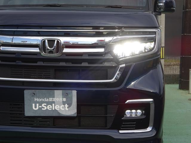 Ｎ－ＢＯＸカスタム Ｌ　１オーナー　純正ナビ　純正ドラレコ前後　サイドカーテンＡＢ　両席電動スライドドア　禁煙　サイドエアバッグ　ナビＴＶ　Ａストップ　シートヒータ　ベンチシート　点検記録簿　キーフリーシステム　ＬＥＤライト（14枚目）