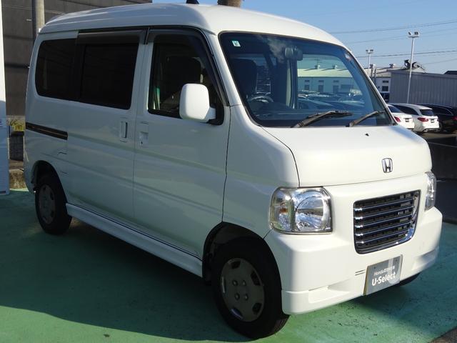 バモスホビオ Ｇ　５速ＭＴ　１オーナー　スペアキーあり　禁煙車　フルフラットシート　ワンオーナー車　キーレスキー　左右スライドドア　エアコン　運転席エアバッグ　パワステ　ＡＢＳ付　記録簿付き　助手席エアバッグ（7枚目）