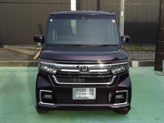 Ｎ－ＢＯＸカスタム Ｌターボ　純正メモリナビ　ＥＴＣ２．０　純正ドラレコ前後　無限マット　サイドステップガーニッシュ　地デジチューナー　衝突軽減ブレーキサポート　ＬＥＤヘッドライ　１オーナー　禁煙　アイドリングＳ　ターボエンジン（5枚目）