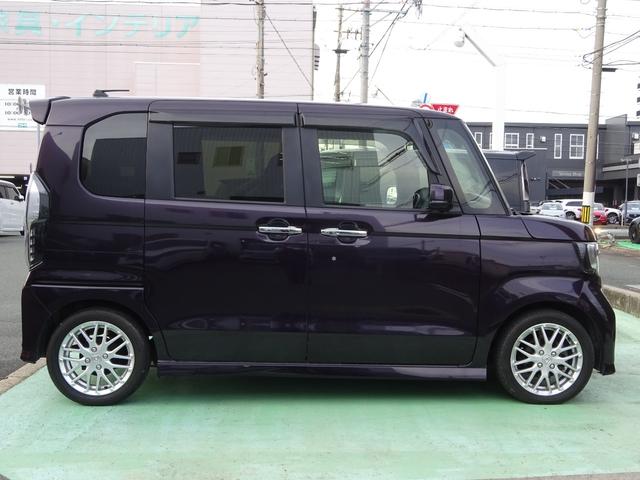 Ｎ－ＢＯＸカスタム Ｌターボ　純正メモリナビ　ＥＴＣ２．０　純正ドラレコ前後　無限マット　サイドステップガーニッシュ　地デジチューナー　衝突軽減ブレーキサポート　ＬＥＤヘッドライ　１オーナー　禁煙　アイドリングＳ　ターボエンジン（9枚目）