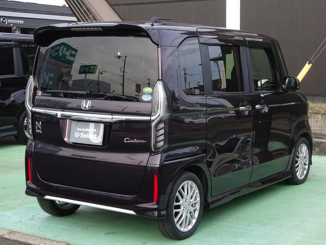 Ｎ－ＢＯＸカスタム Ｌターボ　純正メモリナビ　ＥＴＣ２．０　純正ドラレコ前後　無限マット　サイドステップガーニッシュ　地デジチューナー　衝突軽減ブレーキサポート　ＬＥＤヘッドライ　１オーナー　禁煙　アイドリングＳ　ターボエンジン（12枚目）