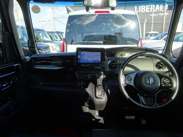 Ｎ－ＢＯＸカスタム Ｌターボ　純正メモリナビ　ＥＴＣ２．０　純正ドラレコ前後　無限マット　サイドステップガーニッシュ　地デジチューナー　衝突軽減ブレーキサポート　ＬＥＤヘッドライ　１オーナー　禁煙　アイドリングＳ　ターボエンジン（30枚目）